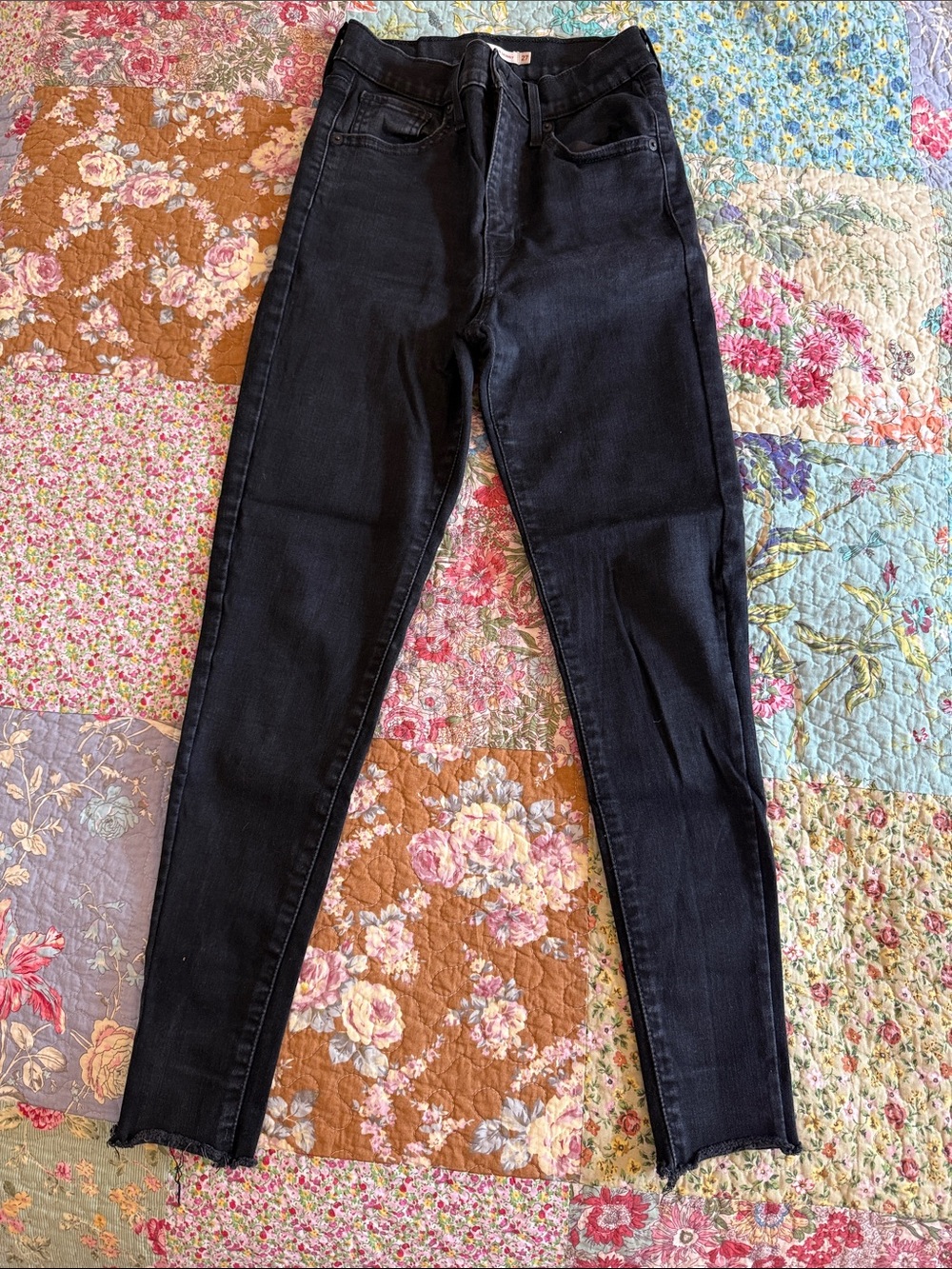 Levi’s Mile High Super Skinny Black Women's Jeans